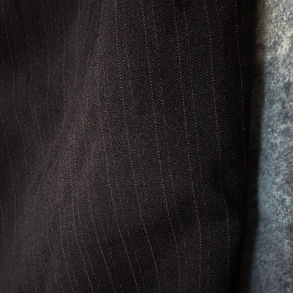 Sag Harbor Pinstripe Slacks, Size 8P - Picture 2 of 4